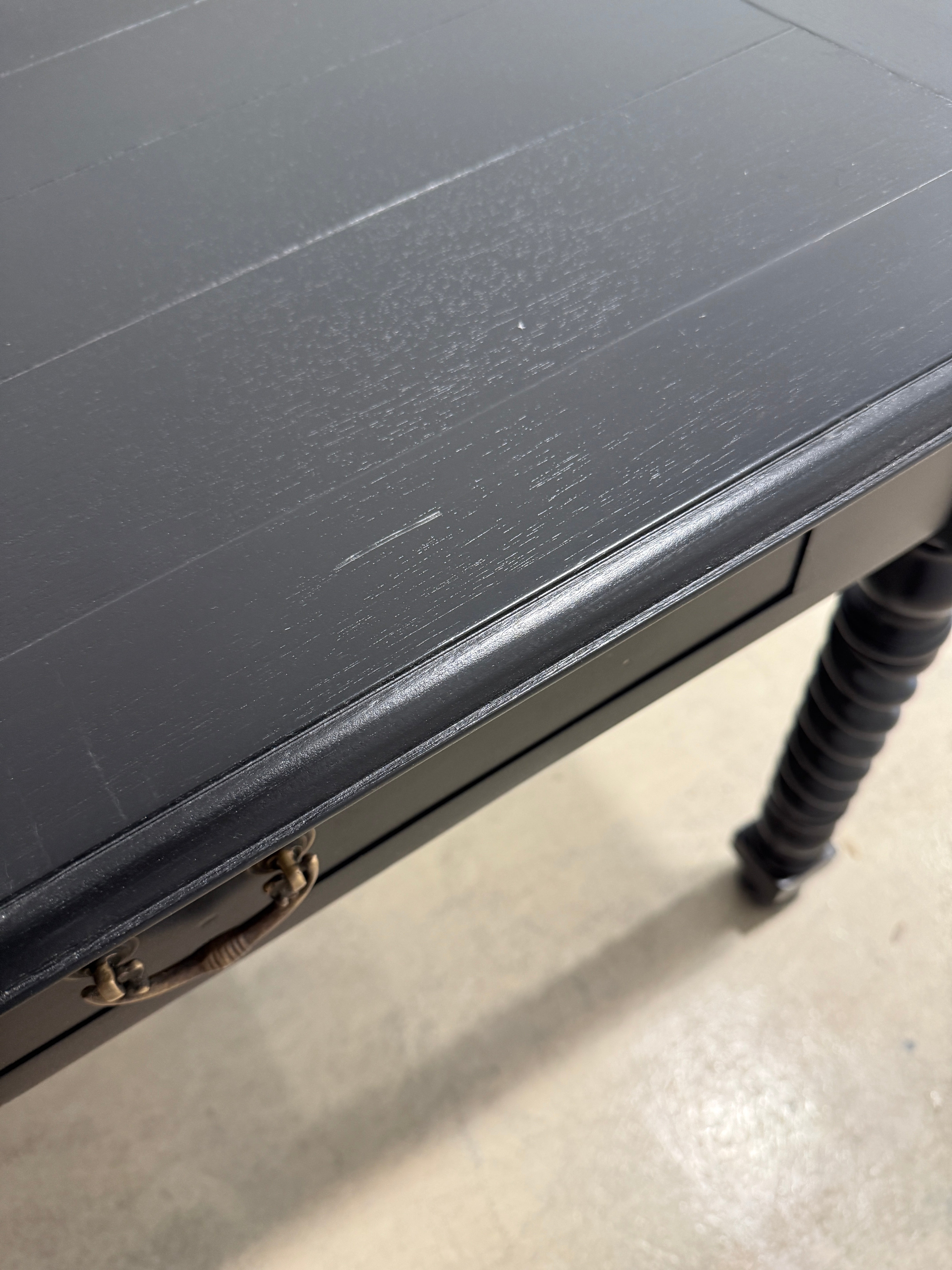 FLOOR MODEL - Bramwell Console Desk - Batavia Black FURNITURE - floor model Bramble