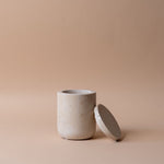 Holiday Gifting Bundle | Plush Throw, Travertine Jar with Lid & Footed Glass Bowl Rug and Weave