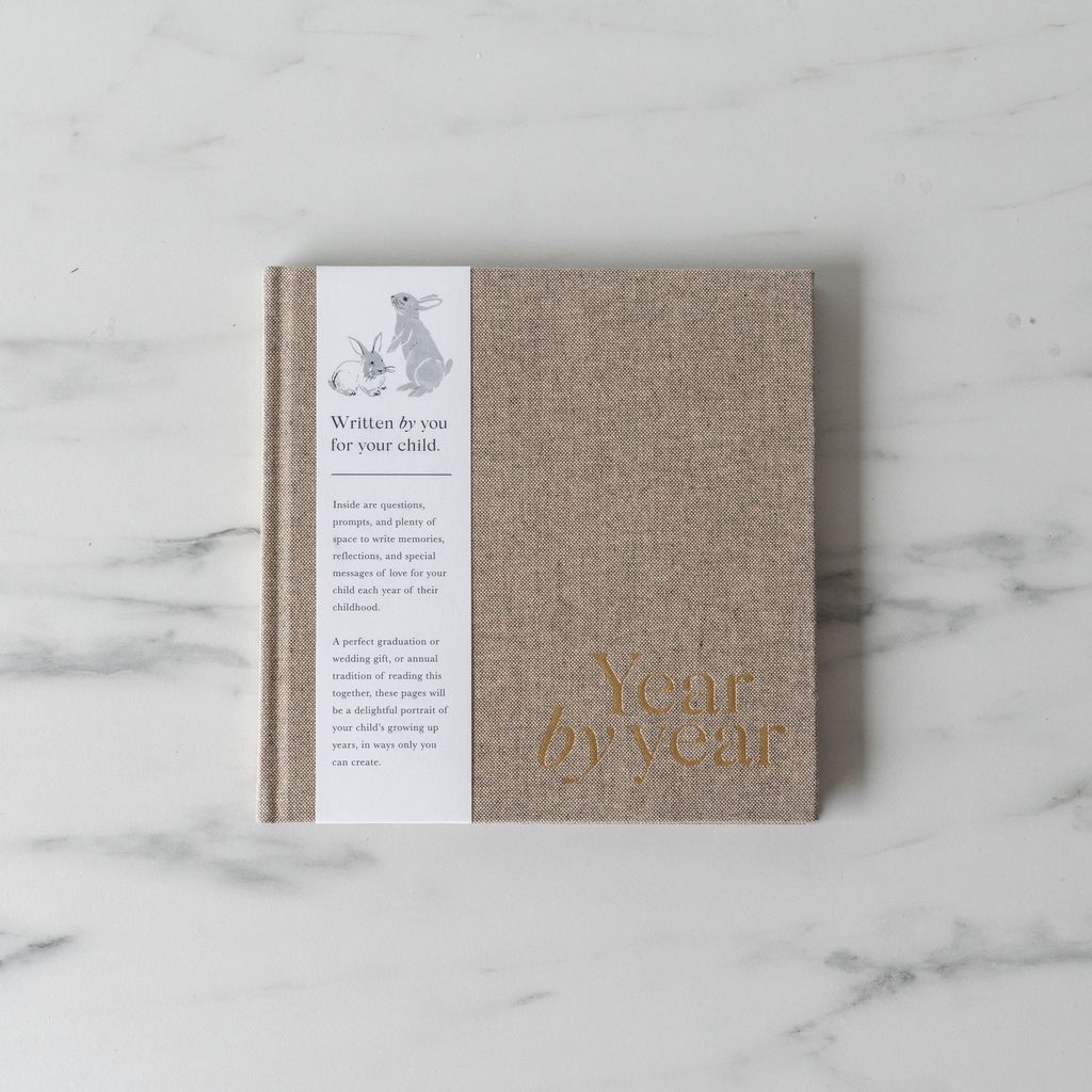 "Year by Year" Letter Writing Book