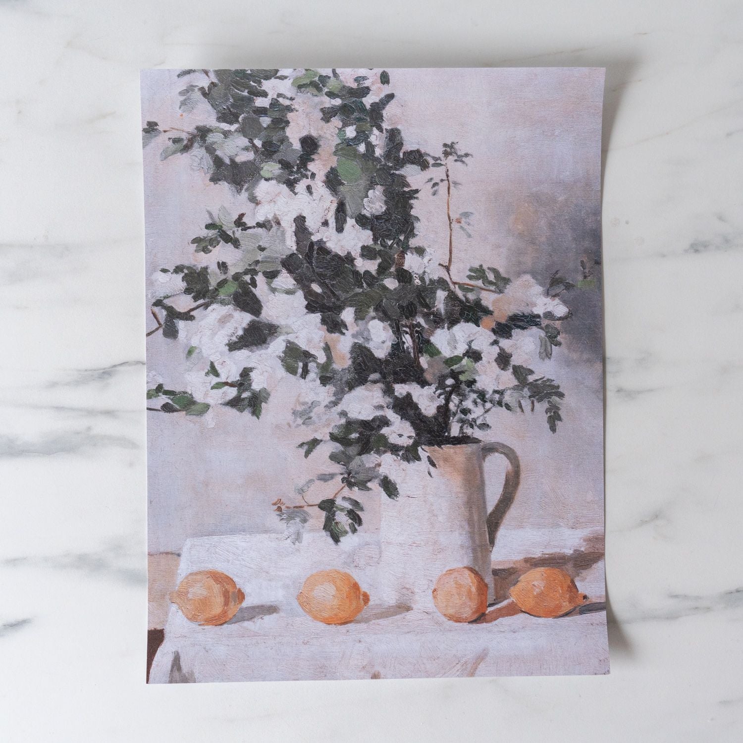 "Vintage Tablescape" Art Print