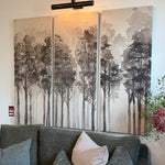 FLOOR MODEL - "Woodland Calm" Canvas Trio ARTWORK - in store Renwil