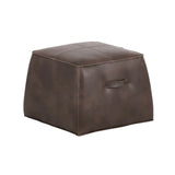 Aiden Ottoman / Dark Brown