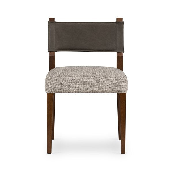 FLOOR MODEL - Ferris Dining Chair - Charcoal/Ink - set of 2 FUNITURE - floor model Four Hands