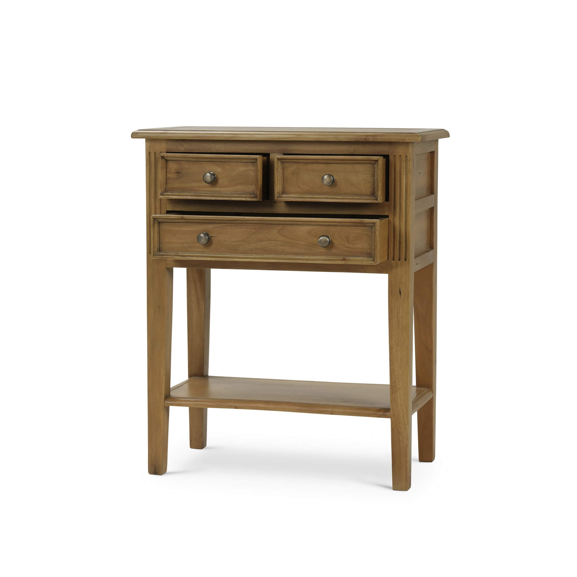 Eton 3 Drawer Side Table FURNITURE - side table Bramble