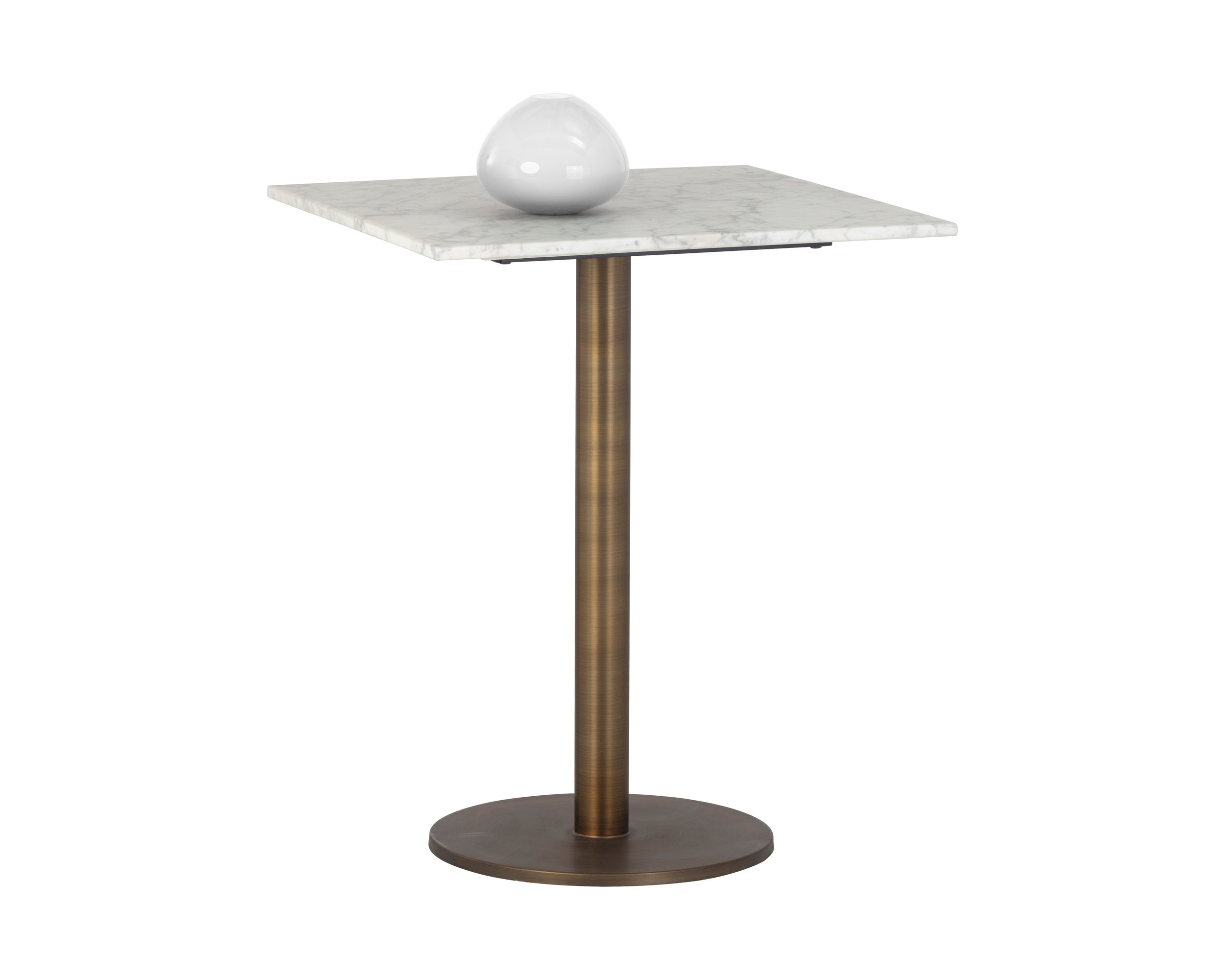 Enka Square Bistro Table FURNITURE - dining table Sunpan