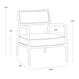 Damar Lounge Chair FURNITURE - lounge chair Sunpan