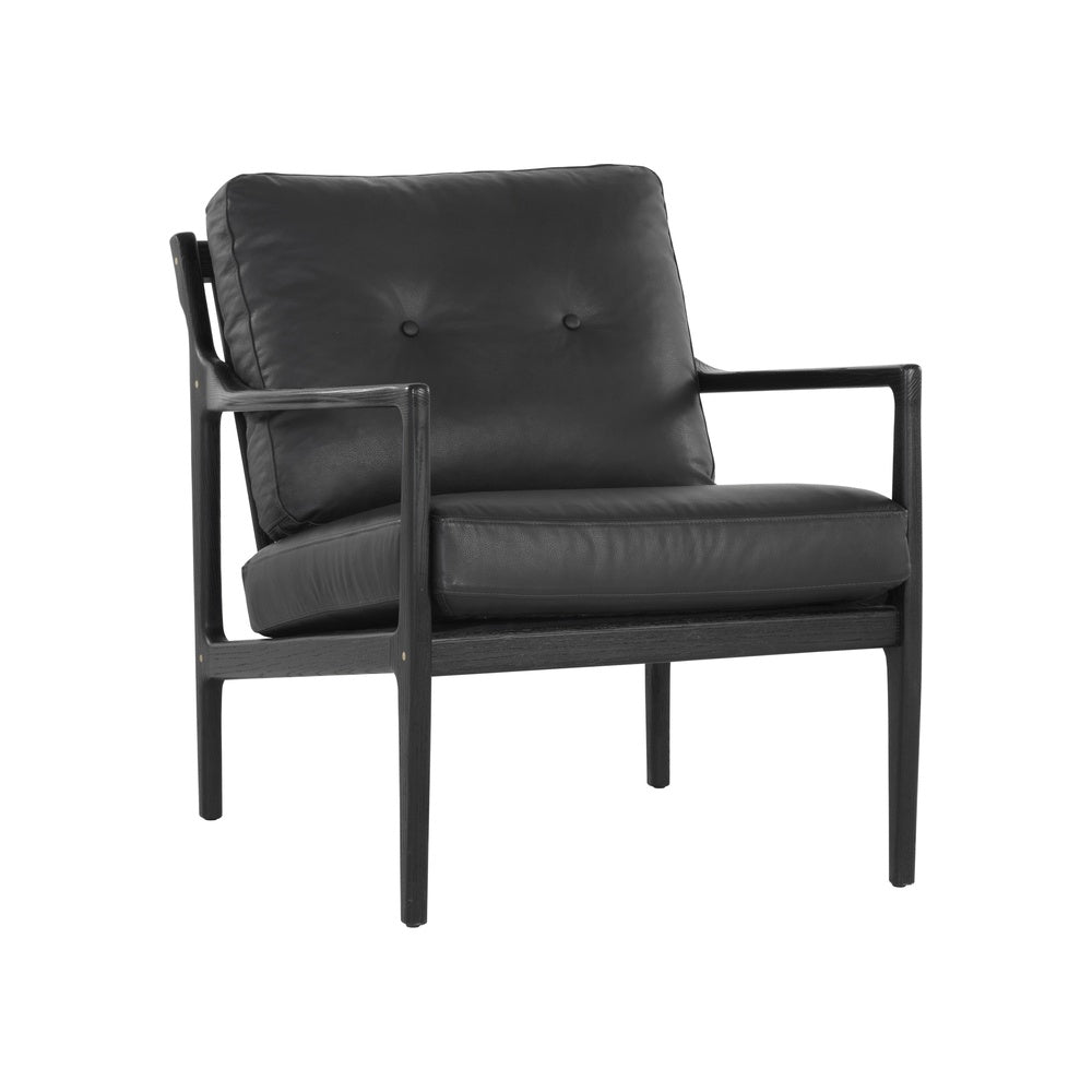 Gilman Lounge Chair FURNITURE - lounge chair Sunpan Black