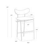Gibbs Counter Stool FURNITURE - counter stool Sunpan