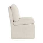 Glenris Wheeled Dining Chair FURNITURE - dining chair Sunpan