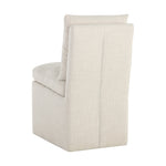 Glenris Wheeled Dining Chair FURNITURE - dining chair Sunpan