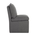 Glenris Wheeled Dining Chair FURNITURE - dining chair Sunpan