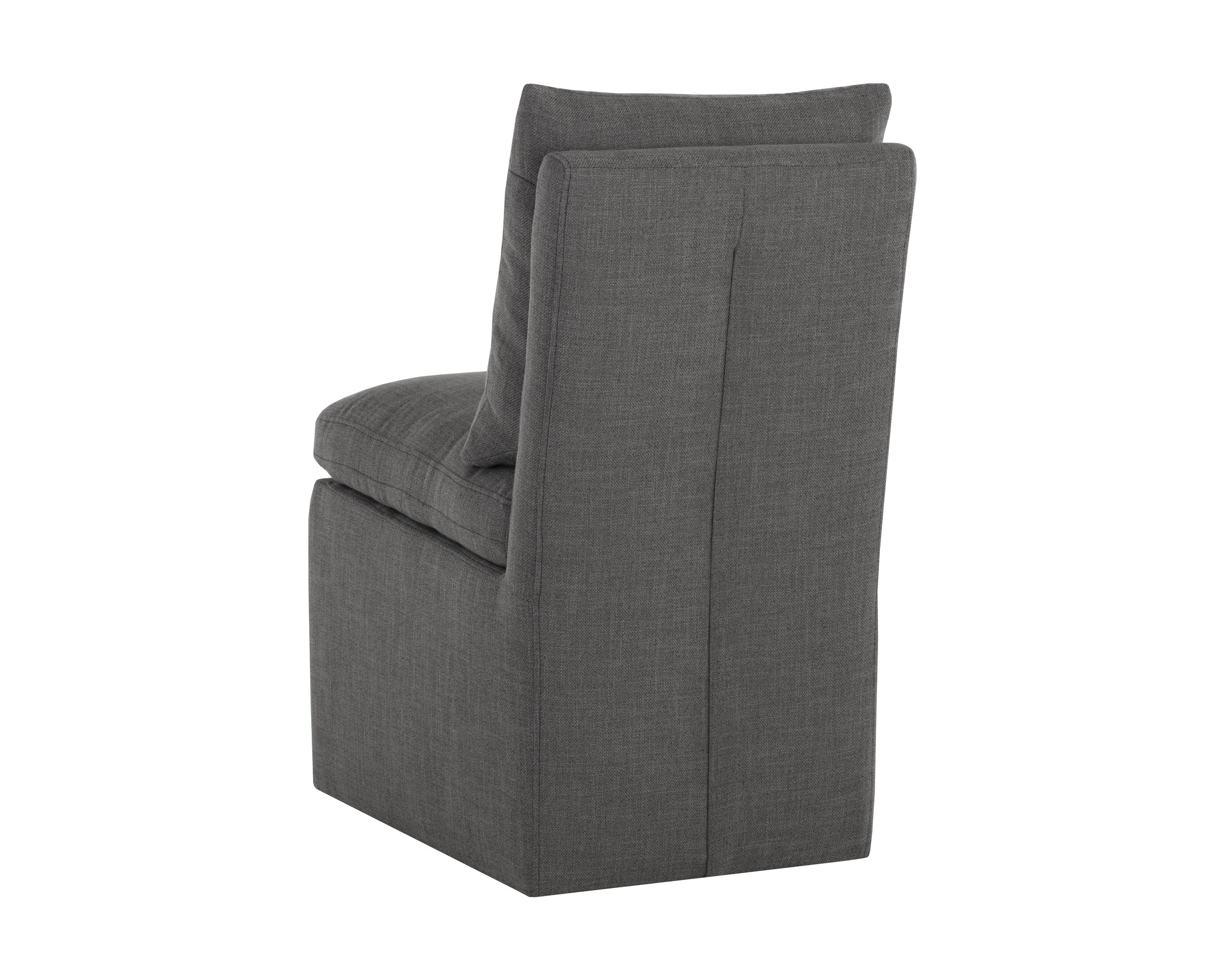 Glenris Wheeled Dining Chair FURNITURE - dining chair Sunpan
