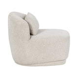 Soray Swivel Armless Chair FURNITURE - lounge chair Sunpan