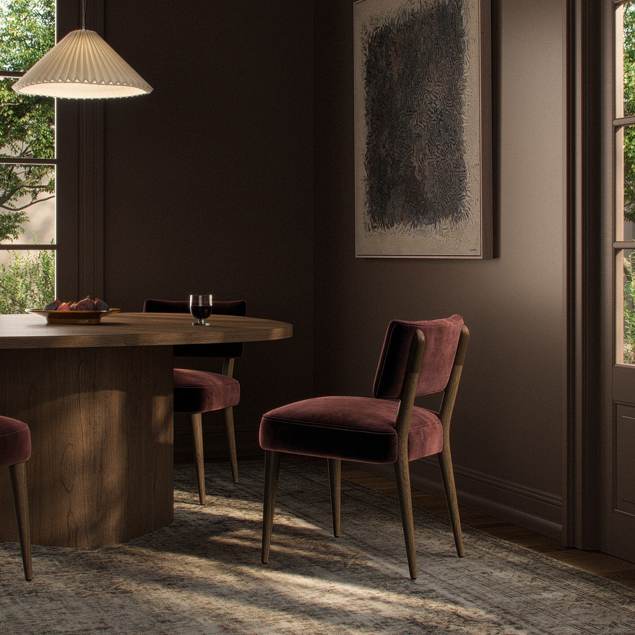 Orville Dining Chair FURNITURE - dining chairs Four Hands