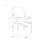 Estrano Dining Chair FURNITURE - dining chair Sunpan