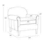 Brantley Lounge Chair FURNITURE - lounge chair Sunpan