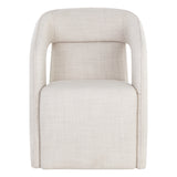 Kelric Wheeled Dining Armchair FURNITURE - dining chair Sunpan