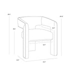 Kras Dining Armchair FURNITURE - dining chair Sunpan