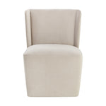 Almira Wheeled Dining Chair FURNITURE - dining chair Sunpan