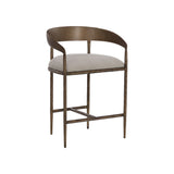 Zanora Counter Stool FURNITURE - counter stool Sunpan Zenith Taupe Grey