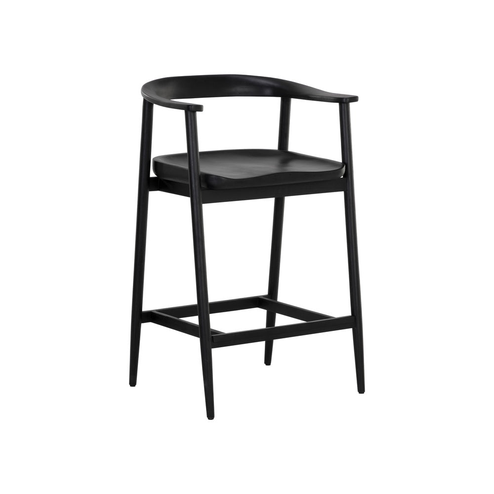Jerome Counter Stool FURNITURE - counter stool Sunpan Black