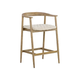 Jeremy Counter Stool FURNITURE - counter stool Sunpan Weathered Oak