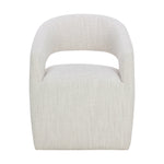 Loryn Wheeled Dining Armchair FURNITURE - dining chair Sunpan