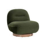 Franza Swivel Lounge Chair FURNITURE - lounge chair Sunpan Moss Green