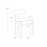 Horvel Dining Chair FURNITURE - dining chair Sunpan