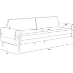 Camis Sofa FURNITURE - sofa Sunpan
