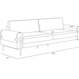 Camis Sofa FURNITURE - sofa Sunpan