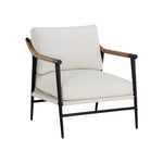 Meare Armchair FURNITURE - lounge chair Sunpan Heather Ivory Tweed