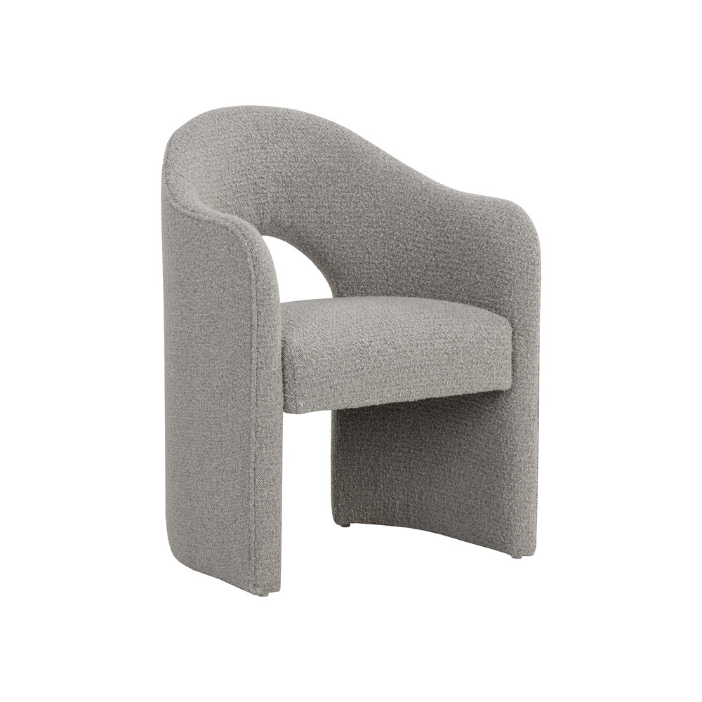 Anaia Dining Armchair FURNITURE - dining chair Sunpan Altro Cappuccino