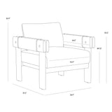 Carvine Lounge Chair FURNITURE - lounge chair Sunpan