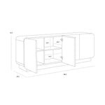 Fauni Sideboard FURNITURE - sideboard Sunpan