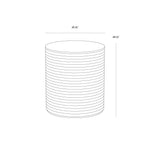 Rivan Stool FURNITURE - outdoor benches & ottoman Sunpan