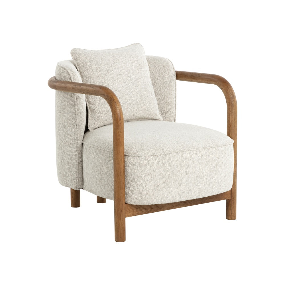 Betty Lounge Chair FURNITURE - lounge chair Sunpan Dove Cream