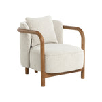 Betty Lounge Chair FURNITURE - lounge chair Sunpan Dove Cream