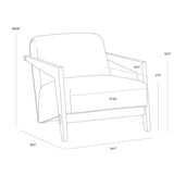 Bosque Lounge Chair FURNITURE - lounge chair Sunpan