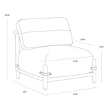 Holsen Lounge Chair FURNITURE - lounge chair Sunpan