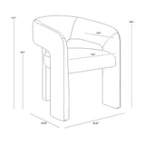 Isiron Dining Armchair FURNITURE - dining chair Sunpan