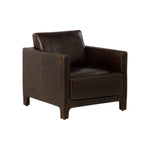 Rodman Lounge Chair FURNITURE - lounge chair Sunpan Chocolate Leather