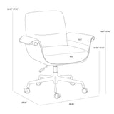 Maxlo Office Chair FURNITURE - office chair Sunpan