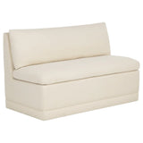 Donna Banquette FURNITURE - bench Sunpan Alabaster