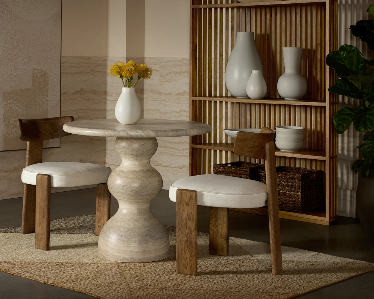Raoul Bistro Table FURNITURE - dining table Sunpan