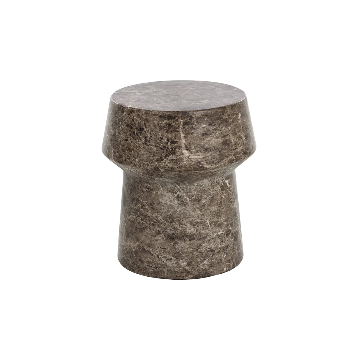Brie Side Table FURNITURE - outdoor benches & ottoman Sunpan Dark Emperador