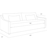 Bramley 96" Sofa FURNITURE - sofa Sunpan