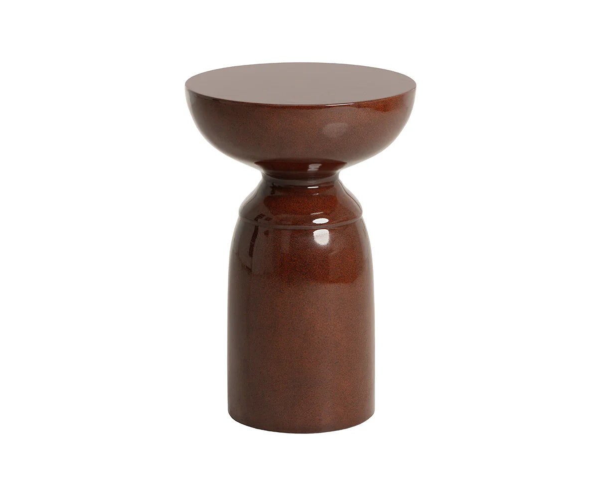 Giya End Table FURNITURE - end table Sunpan Red Ochre