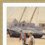 "Collecting the Sea" Framed Art Print ARTWORK - framed art Wendover Art Group