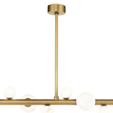 Styx Chandelier - Natural Brass